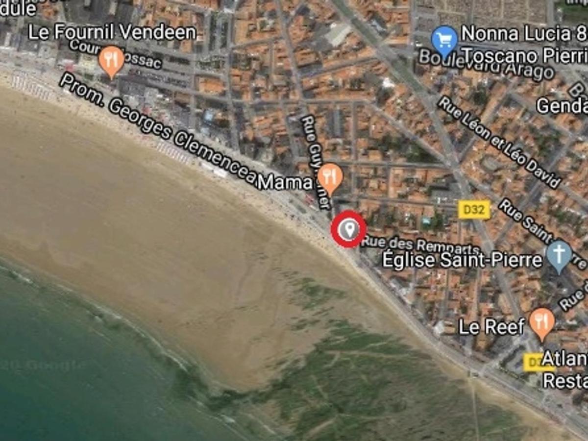 Appartement T2 Refait A Neuf Avec Balcon Face Mer Et Ascenseur, Au Coeur Des Sables-D'Olonne - Fr-1-485-70 Les Sables-dʼOlonne Eksteriør billede